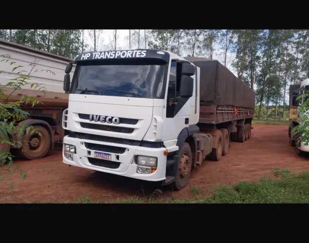 Cavalo mecânico + carreta Krone