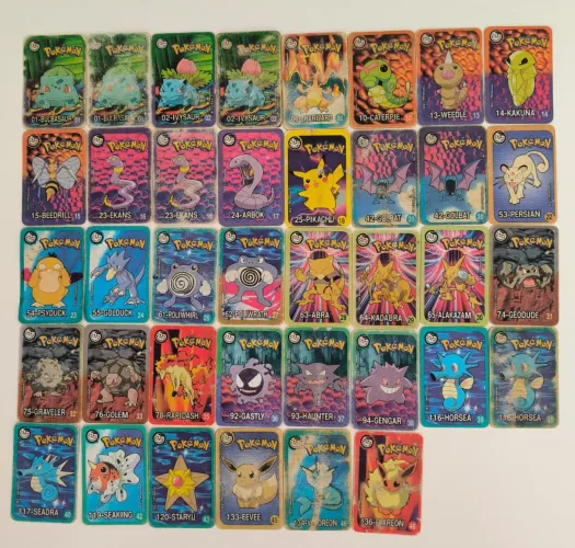 38 super cartas pokémon originais