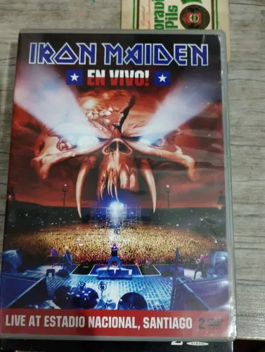 DVD IRON MAIDEN EN VIVO + live at Santiago/Chile