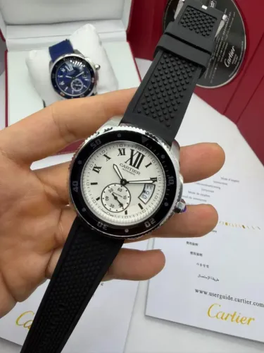 Relógio Estilo Diver Automático - Aço 904L, Pulseira de Borracha e Visual Sofisticado