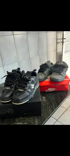 TÊNIS LV E NIKE TUWIST TAMANHO 41 E 40 APENAS UM DIA DE USO