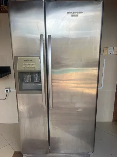 GELADEIRA SIDE BY SIDE BRASTEMP