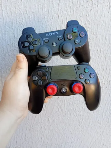 Controle ps3 original e paralelo ps4 envio Olx pay