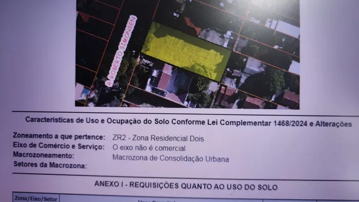 Terreno mil metros quadrados, residencial ZR2, Jardim Alvorada 