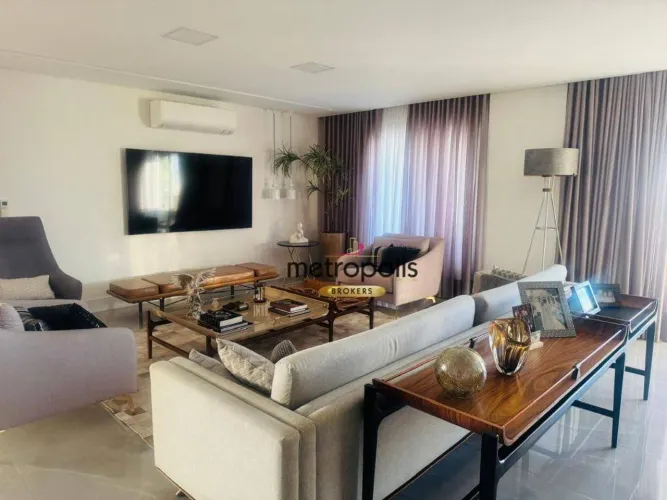 Apartamento com 4 dormitórios à venda, 327 m² por R$ 5.110.000,00 - Jardim - Santo André/S