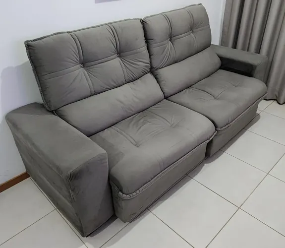 Sofá Retrátil e Reclinável 4 lugares (2,25m)