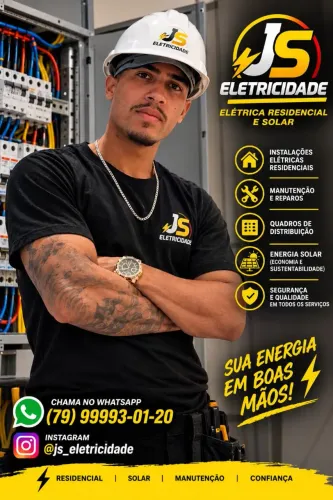 Eletricista residencial e solar