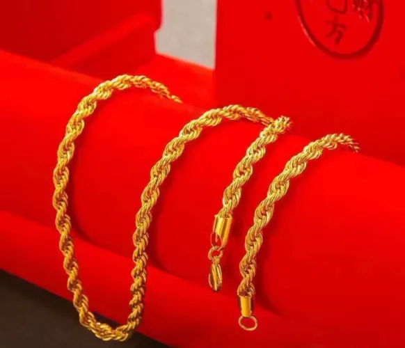Colar / Corrente - Banho Ouro Amarelo - 56cm