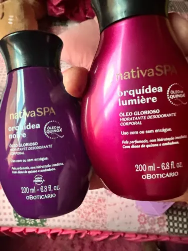 Nativa spa Oleo orquidea noire ou lumiere 60 cada