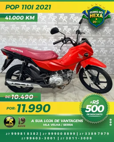 Moto Honda POP 110I 2021