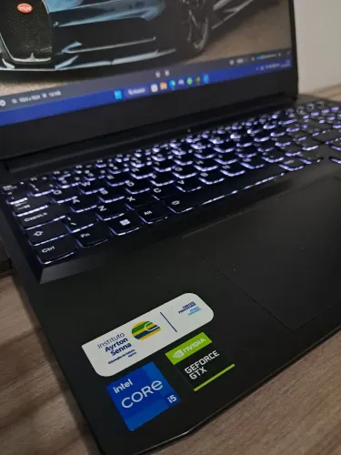 Notebook Lenovo Gaming I5 11GEN GTX1650 512GB 
