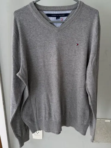 Suéter Cinza Tommy Hilfiger TAM.M
