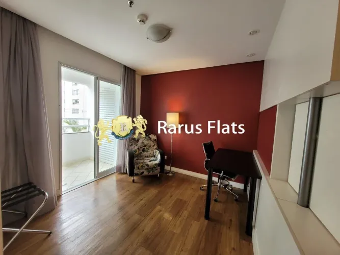 Flat para alugar no Paraíso - Edifício Stella Vega
