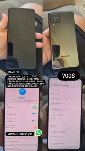 CELULAR SMARTPHONE SAMSUNG M62
