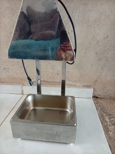 Estufa Aquecedora de Hambúrguer Inox / Mantenedor de Hambúrguer para Hamburgueria