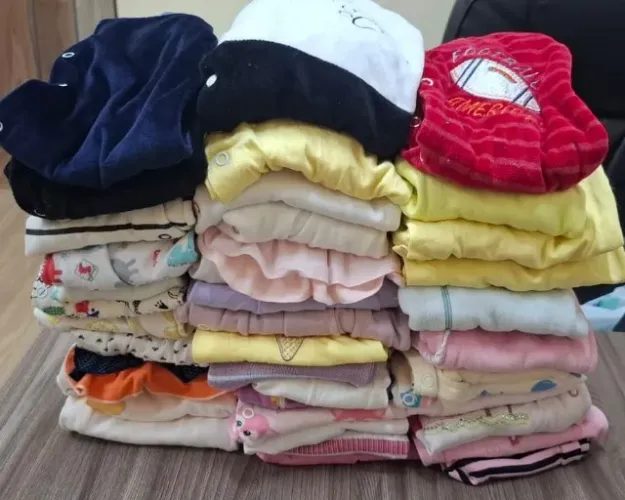 Lote de macacões menina RN ao M