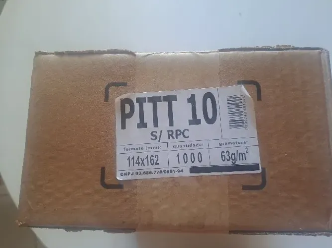 Caixa Lacrada 1.000 Envelopes 114 x 162 mm 63g