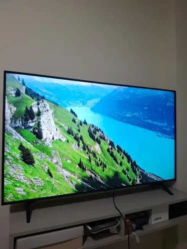 Smart TV LG 55 POLEGADAS 4K UHD 55UP7750PSB- INTELIGÊNCIA ARTIFICIAL/ThinkQ AI - Semi nova
