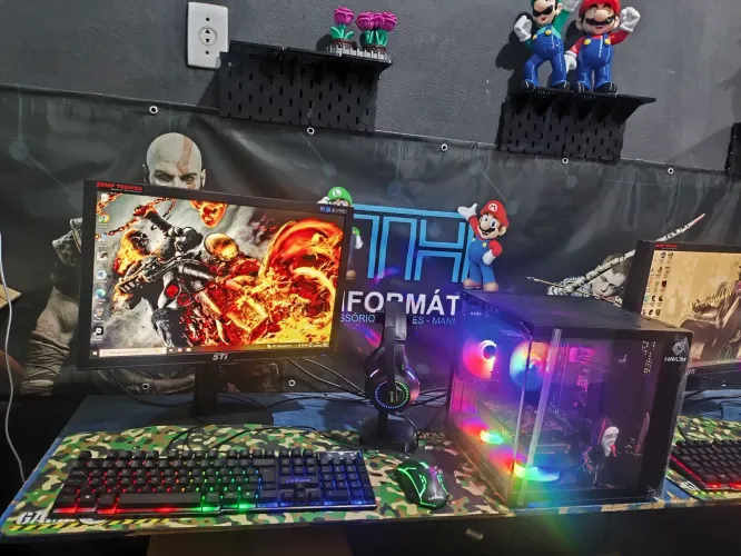 Pc Gamer Intel Core i5 Completo! SEM JUROS