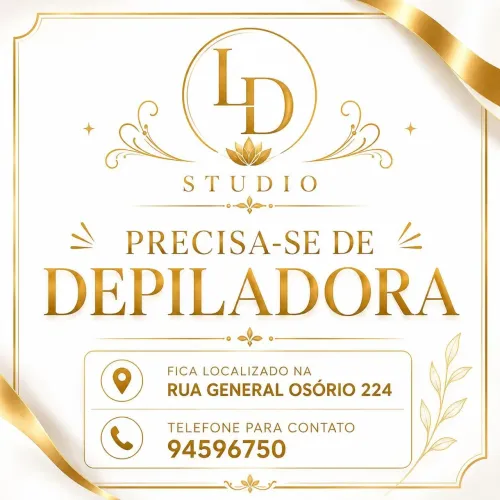 Precisa-se de depiladora
