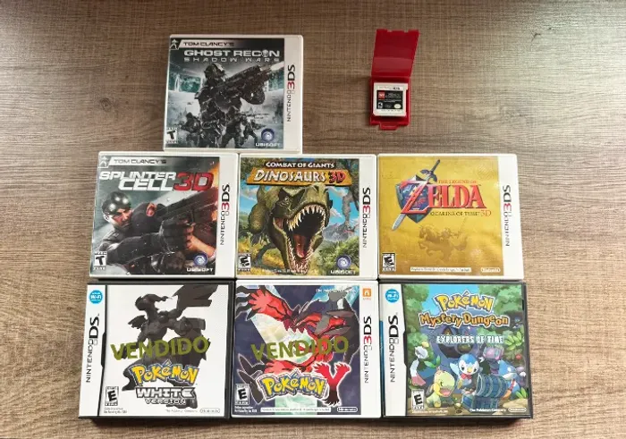 Jogos Originais Nintendo DS e 3DS
