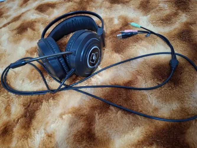 Fone Headset Gamer Mancer Kit One RGB V2