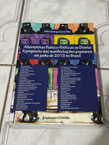 Alternativas poético-políticas ao direito
