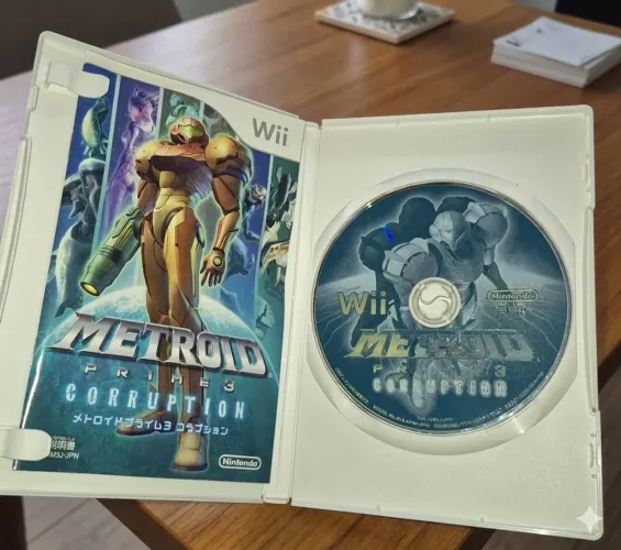 Metroid Prime 3 Corruption Wii Japonês