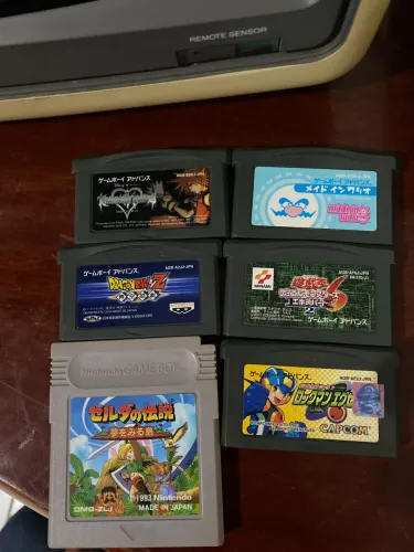 6 jogos de game boy adivance no presinho