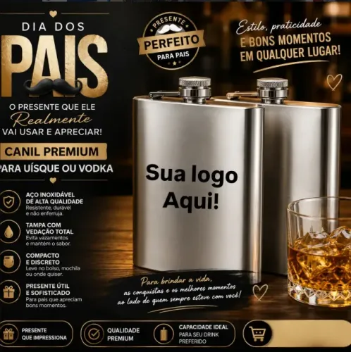 Cantil Premium Personalizado: O Presente Perfeito para Surpreender! ?