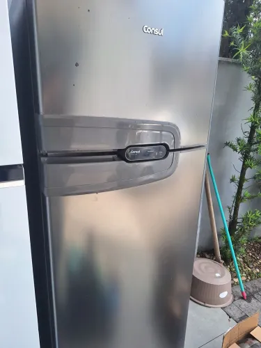 Geladeira consul inox