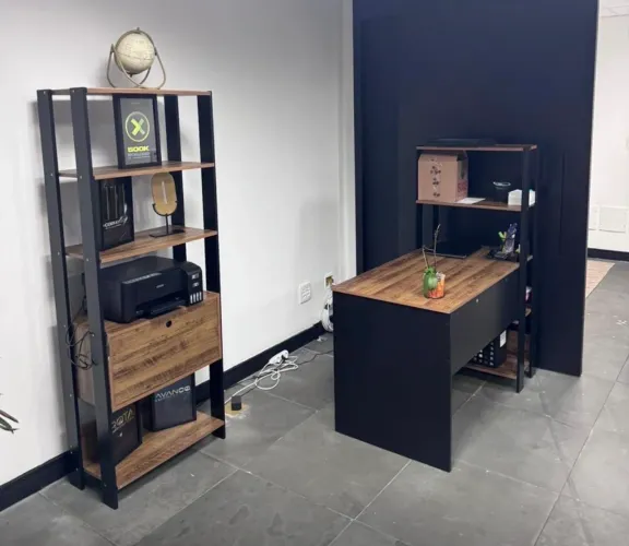 Mesa + estante