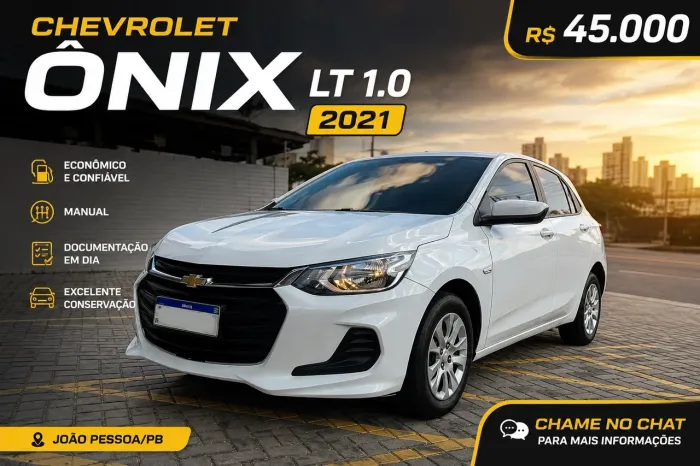 Chevrolet Onix Hatch LT 1.0 12V Flex Mec. 4P 2021