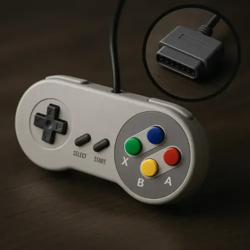Joystick Super Nintendo Imersão Total nos Games Retrô Inesquecíveis