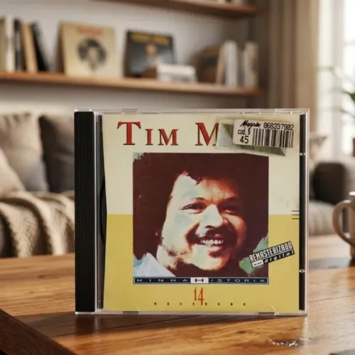 CD Tim Maia Minha História Original Usado