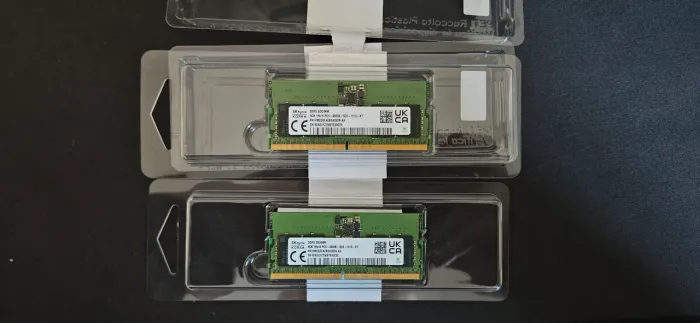 Memória RAM 16gb ddr5 - 4800 MT/s (2x de 8Gb)