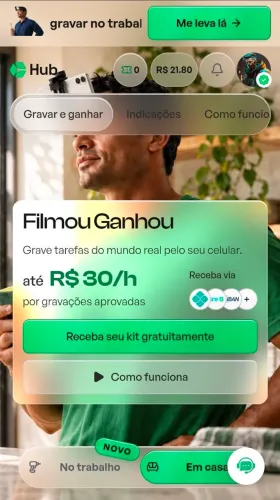 DINHEIRO EXTRA. Renda Extra - grave e ganhe!