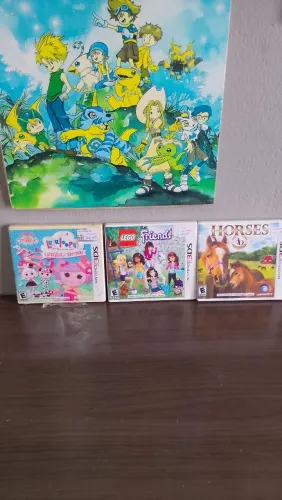 Jogos Nintendo 3DS - Horses 3D e LEGO Friends