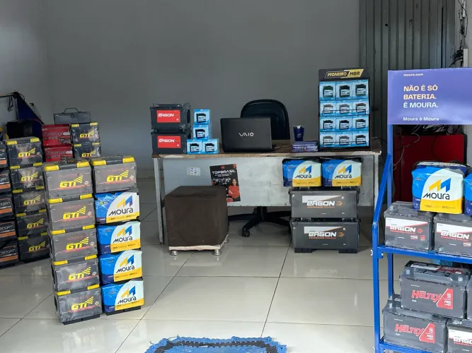 Baterias novas e semi novas a partir de 259,99 temos entrega e montagem grátis 