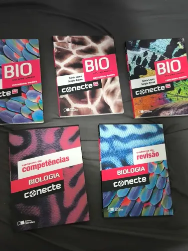 Livros de Biologia Ensino Médio Saraiva