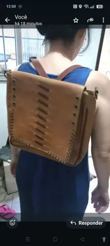 Bolsas de couro legítimo e originais