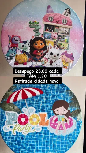 Desapego painel de festa 