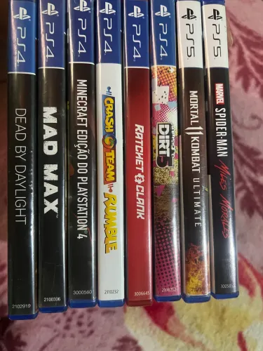Jogos PS4 e PS5