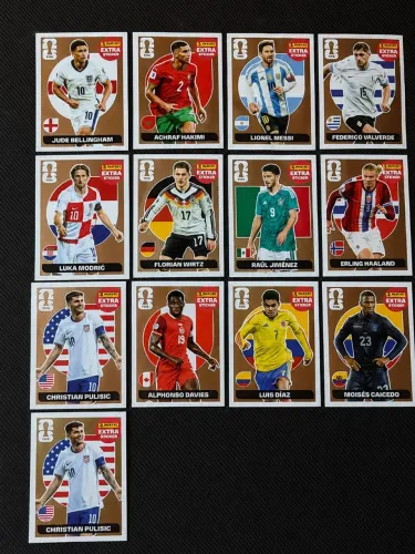 FIGURINHAS LEGENDS COPA 2026