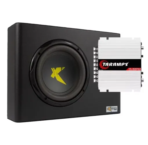 Caixa amplificada Sub?8 com módulo Taramps