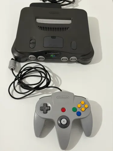 Console original Nintendo 64 + jogo brinde