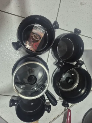Vende se conjunto de 5 panelas da ceraflame