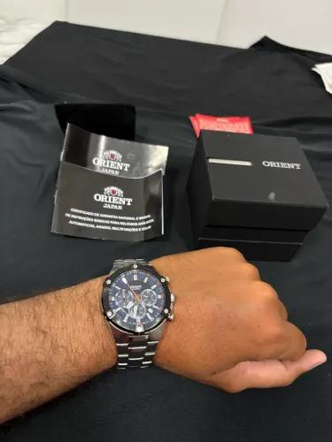 Relógio Orient Solartech Chronograph