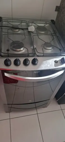 Fogao eletrolux espelhado inox 4 bocas