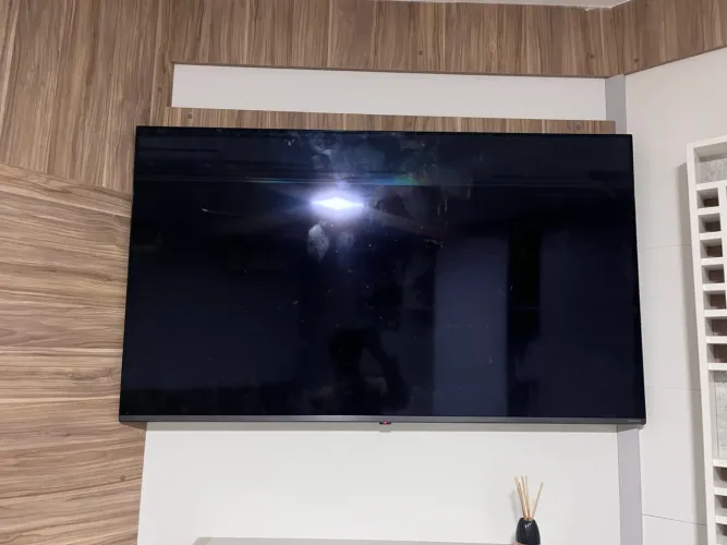 Smart Tv LG 55? Polegadas, (Quebrada)